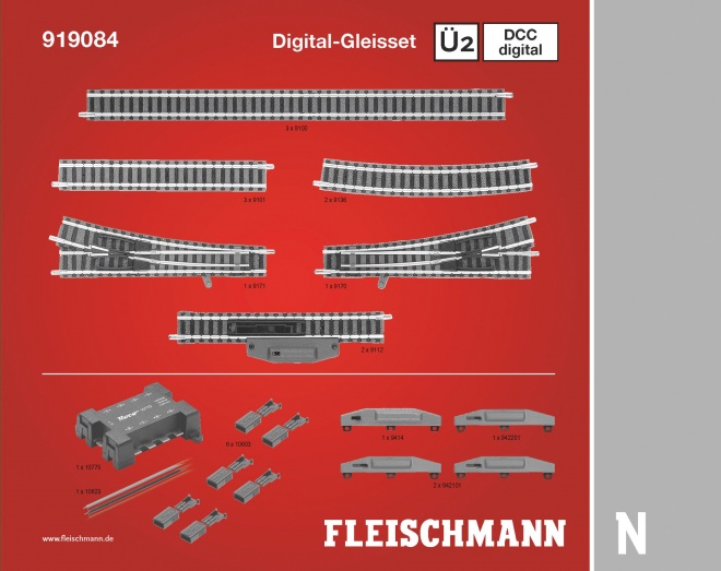 DCC digital, Track Set U2<br /><a href='images/pictures/Fleischmann/Fleischmann-919084.jpg' target='_blank'>Full size image</a>